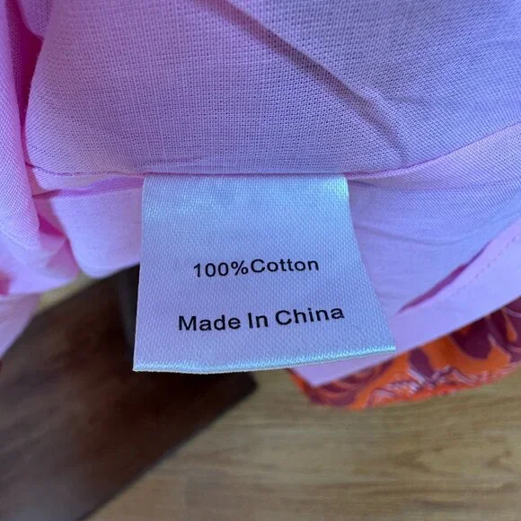 Tuckernuck Lyles Maxi Dress Pink Palm Sz XS NWOT - Picture 10 of 16